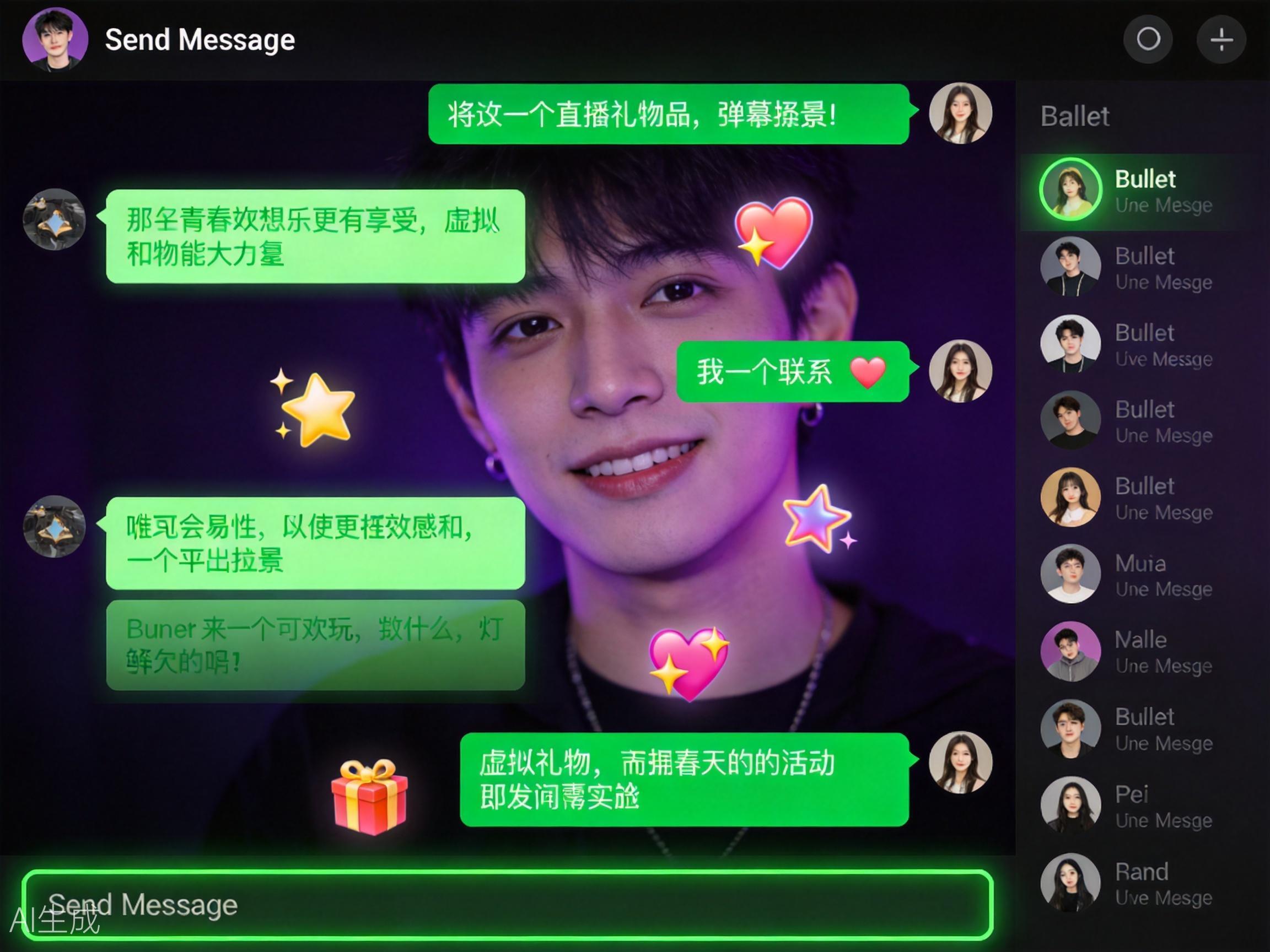 开云APP直播弹幕互动与礼物系统实现